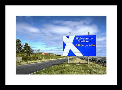 Scottish Borders Framed Prints