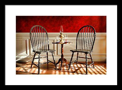Windsor Chair Framed Prints