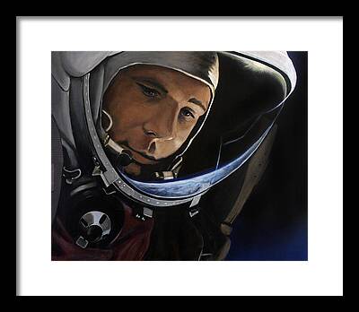Gagarin Framed Prints
