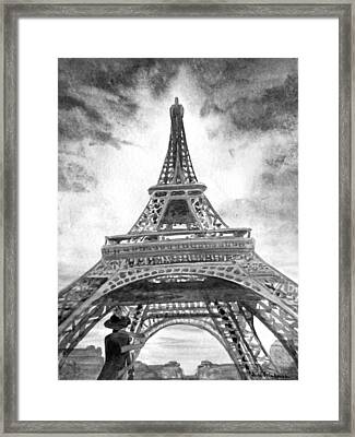 Eiffel Tower Paris France Painting by Irina Sztukowski