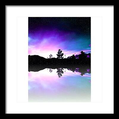 Aurora Borealis Framed Prints