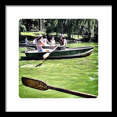 Row Boat Framed Prints