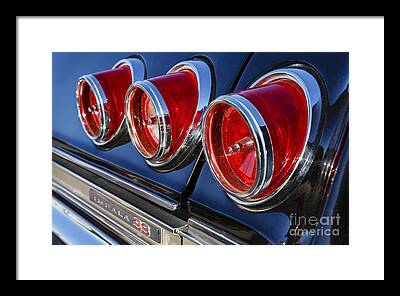 1965 Chevrolet Impala Framed Prints