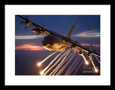Air National Guard Framed Prints