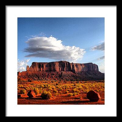 Monument Valley Framed Prints