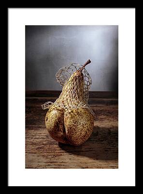 Brown Pears Framed Prints
