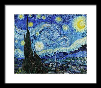 Vincent Van Gogh Framed Art Prints