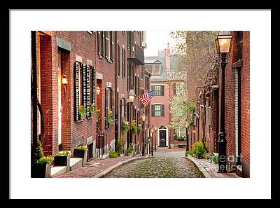 Colonial Architecture Framed Prints