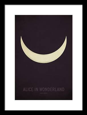 Alice In Wonderland Digital Art Framed Prints