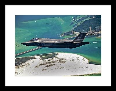 Attack Aircraft Framed Prints