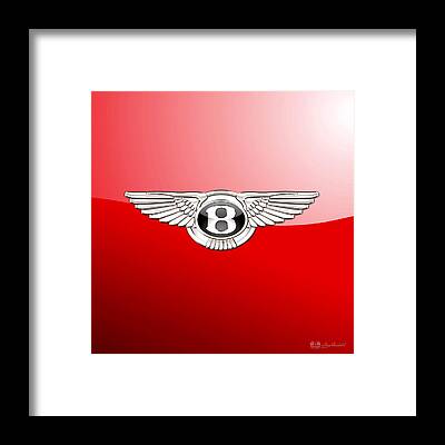 Designs Similar to Bentley 3 D Badge on Red