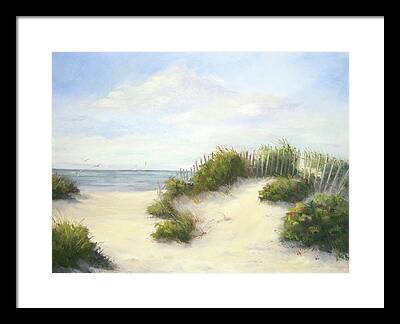 Sand Fences Paintings Framed Prints