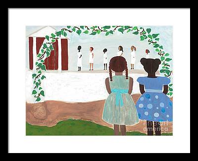 African American Artist Framed Prints