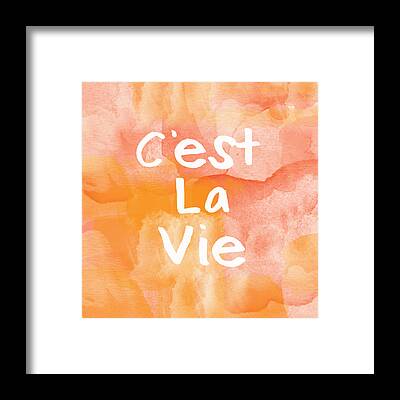 French Quotes Framed Art Prints Fine Art America