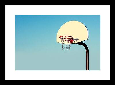 Basketball Net Framed Prints