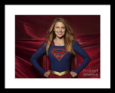 Supergirl Photos Framed Prints
