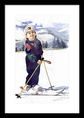 Ski Framed Prints