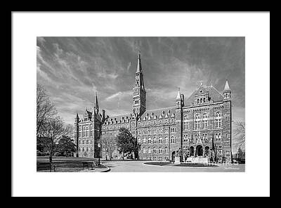 Georgetown Hoyas Framed Prints