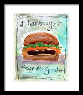 Hamburger Restaurants Framed Prints