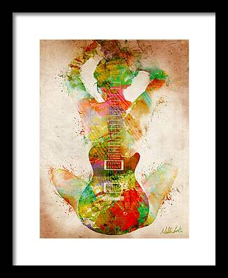 Guitar Framed Prints