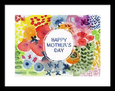 Happy Mothers Day Framed Prints