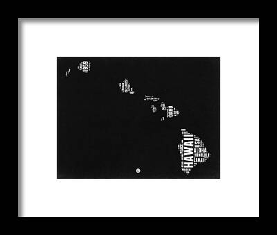 Designs Similar to Hawaii Black and White Map