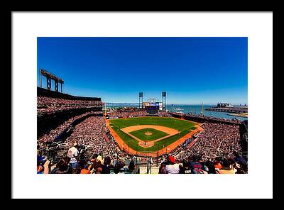 San Francisco Giants Ball Park Framed Prints