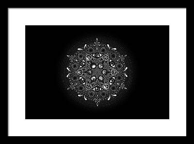 Icosahedron Framed Prints