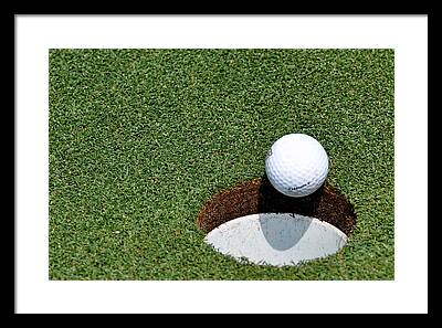 Golf Hole Framed Prints
