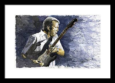 Eric Clapton Framed Prints