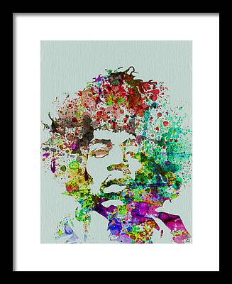 Jimmy Hendrix Framed Prints