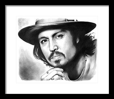 Johnny Depp Framed Prints