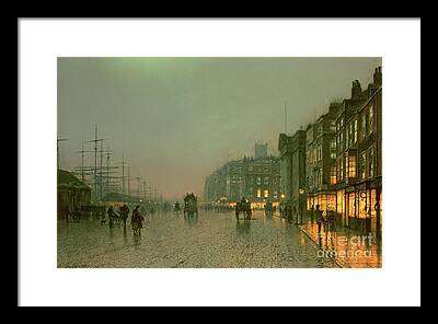 Liverpool Street Framed Prints