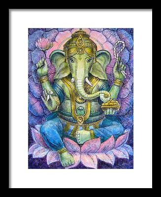 Ganesha Framed Prints