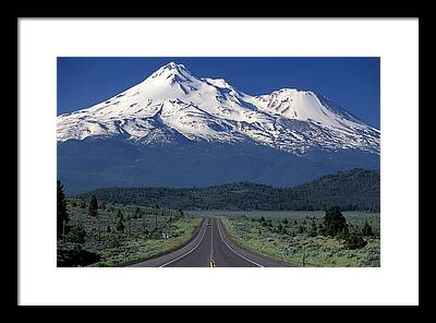 Mount Shasta Framed Prints