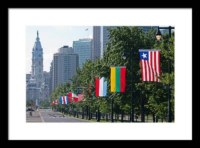 Downtown Franklin Framed Prints