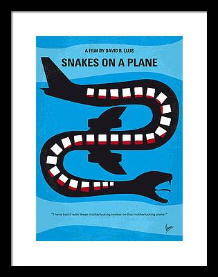 A Snake Framed Prints