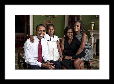 Obama Family Framed Prints