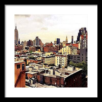 Architecture Of New York City Framed Prints