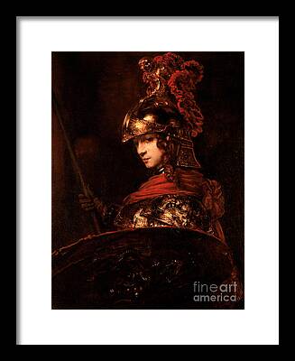 Warrior Goddess Paintings Framed Prints