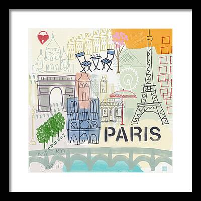 Paris Framed Prints