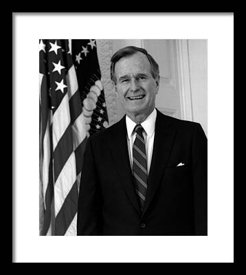 George Bush Framed Prints