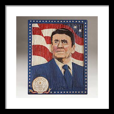 Ronald Reagan Centennial Framed Prints