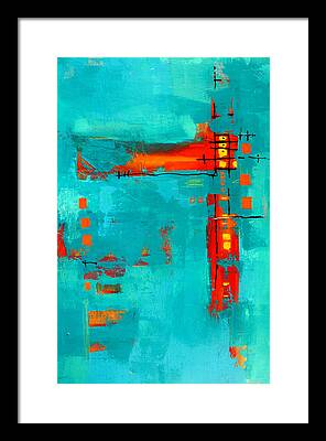 Colorful Abstract Design Framed Prints