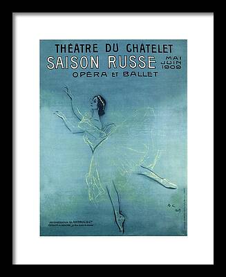 Bauhaus Ballet Framed Prints