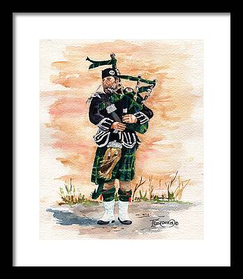Scotland The Brave Framed Prints