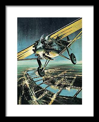 Planes Of Fame Framed Prints