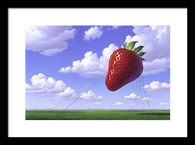 Strawberry Fields Framed Prints