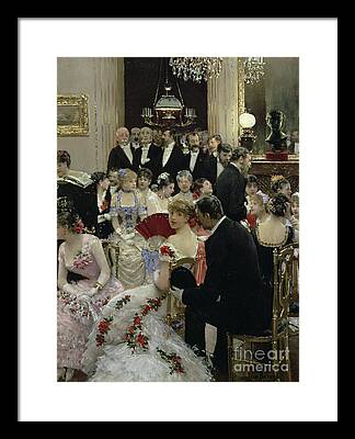 Soiree Gown Framed Prints