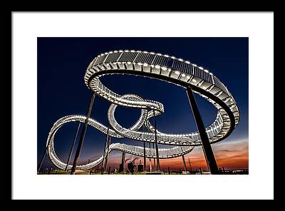 Roller Coaster Photos Framed Prints